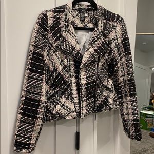 Tweed Moto Jacket